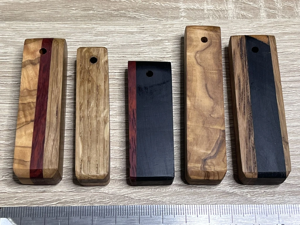 Exotic Wood Keyrings – Unique Hardwood Collection-3.webp
