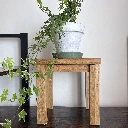 Miniature English Oak Stool Display Riser, 1.webp