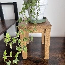 Miniature English Oak Stool Display Riser, 3.webp