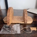 Oak Wall Shelf with Semi Circular 6.webp