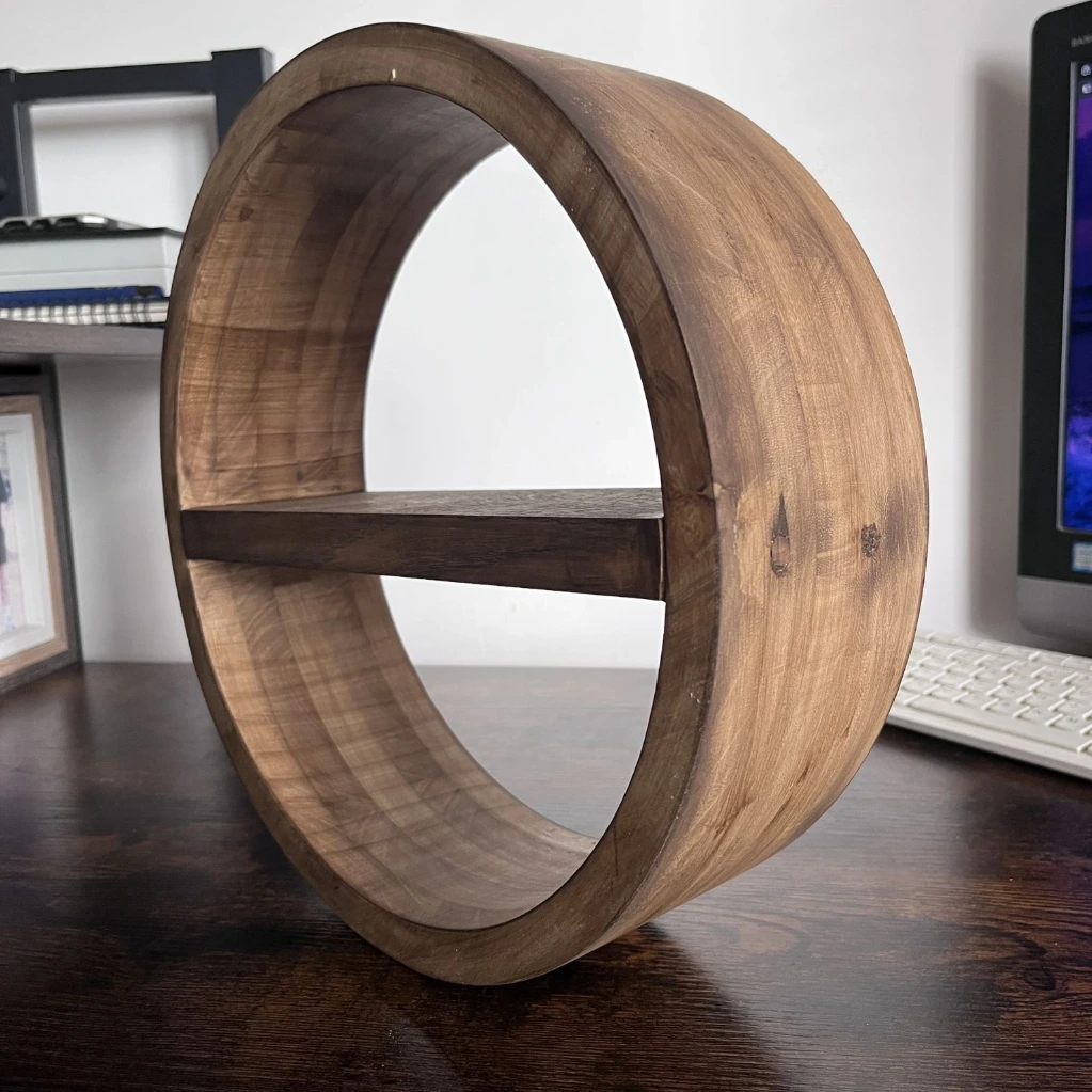 Oak & Paulownia Wall Shelf-5.webp